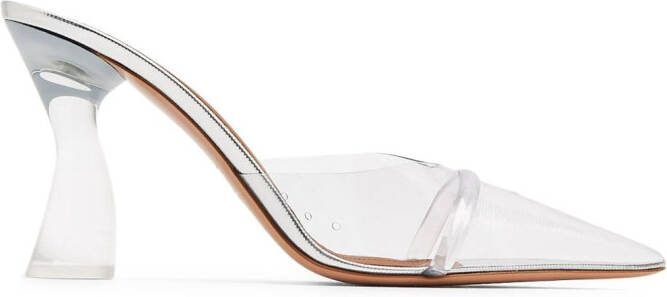 Malone Souliers 90mm pointed-toe mules White