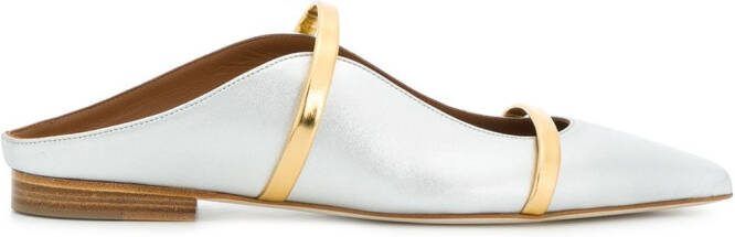 Malone Souliers Maureene ballerina shoes Silver