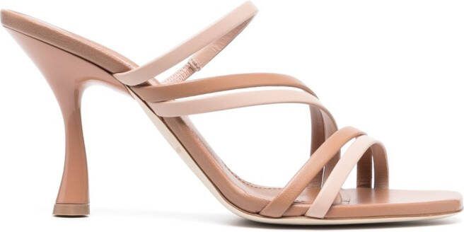 Malone Souliers 90mm Tami sandals Brown
