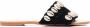 Manebi embellished open-toe slides Black - Thumbnail 1