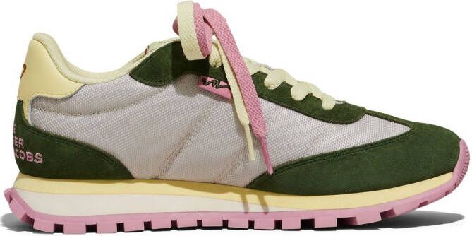 Marc Jacobs Green  Pink 'The Jogger' Sneakers - Picture 2