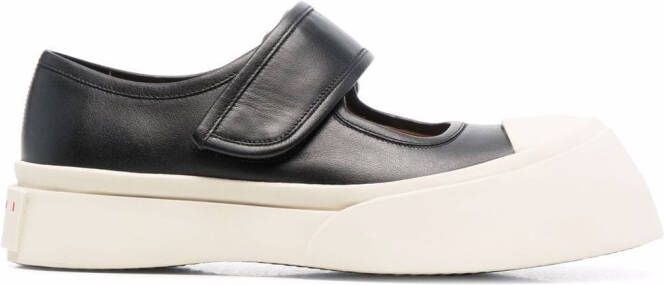 Marni leather Mary Jane pumps Black