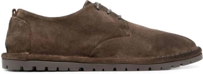 Marsèll Sancrispa suede derby shoes Brown