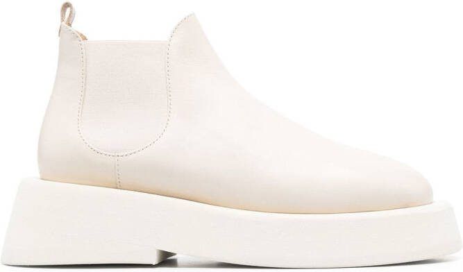 Marsèll mid-cut 50mm ankle boots White