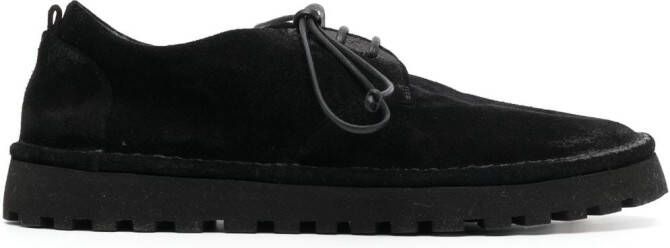 Marsèll Sancrispa Alta suede lace-up shoes Black