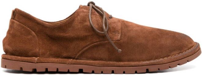 Marsèll Sancrispa suede derby shoes Brown