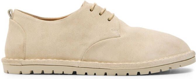Marsèll Sancrispa suede derby shoes Neutrals