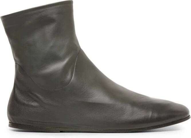 Marsèll Steccoblocco leather ankle boots Green