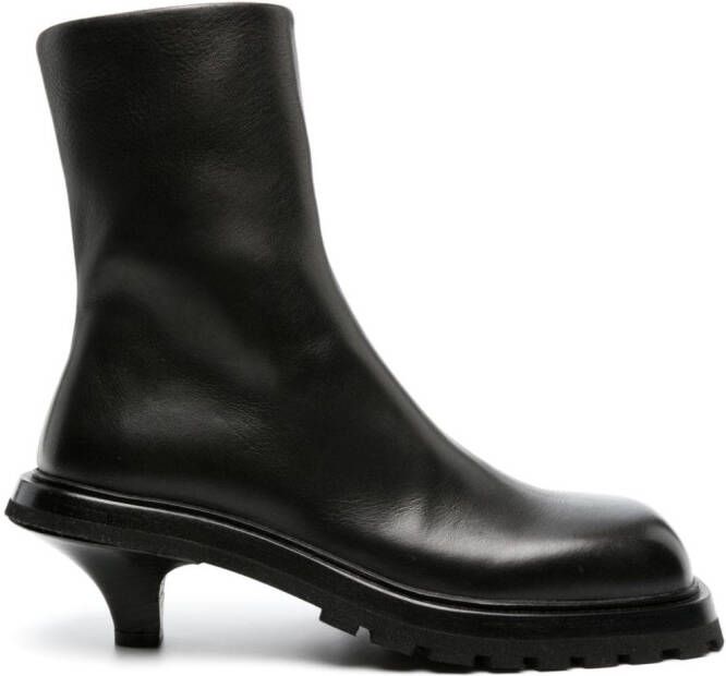 Marsèll Trillo 70mm leather boots Black