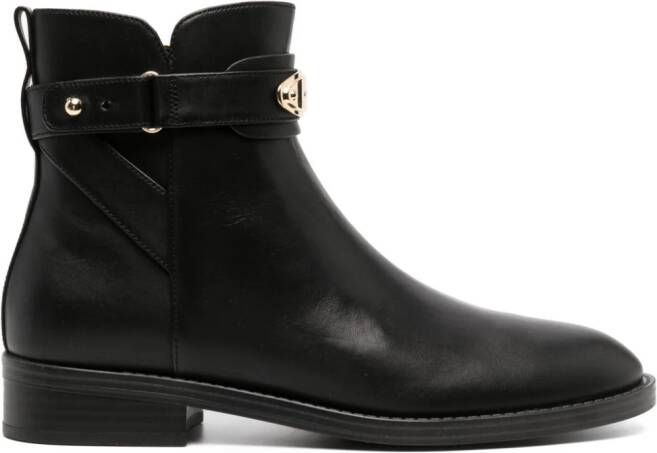 Michael Kors Rocco 75mm monogram-print loafers Black - Picture 4