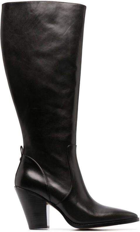 Michael Kors Rory monogram-print combat boots Brown - Picture 3