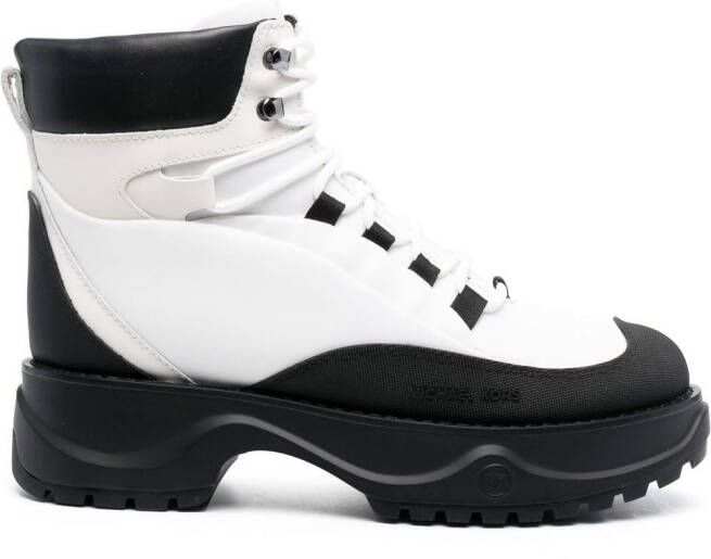 Michael Kors Parker logo-panelled ankle boots Black - Picture 5