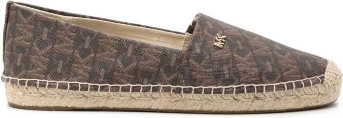 Michael Kors Kendrick Empire monogram espadrilles White