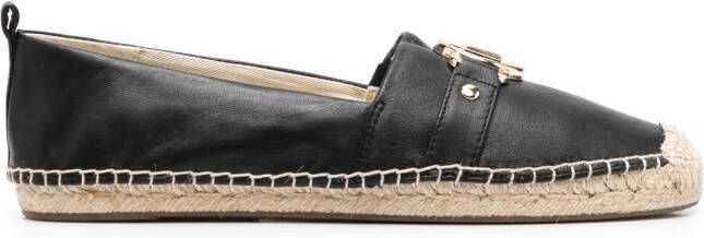 Michael Kors Andrea bow-detail logo-print ballerina shoes Neutrals - Picture 2