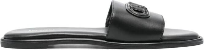 Michael Kors pointed-toe leather ballerina shoes Brown - Picture 2