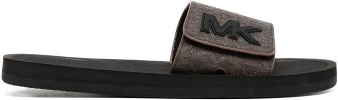 Michael Kors Bodie monogram slip-on sneakers Brown - Picture 7
