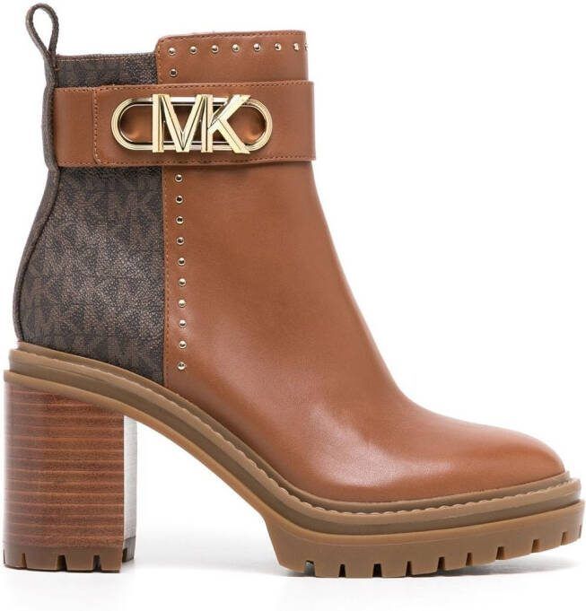 Michael Kors Parker Lug boots Brown