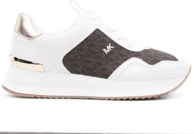 Michael Kors Raina panelled sneakers White