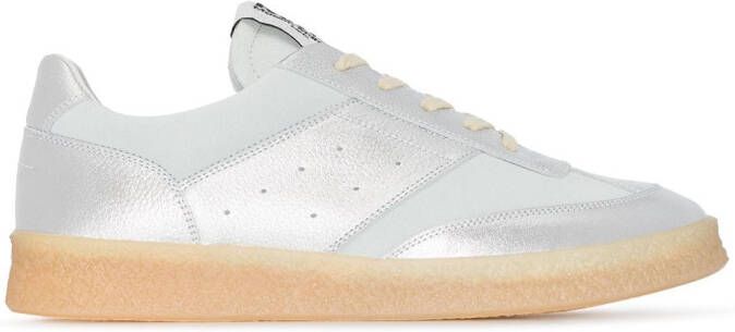 MM6 Maison Margiela Replica low-top sneakers Silver