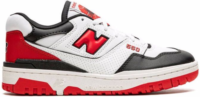 New Balance 550 "White Carolina Blue" sneakers - Picture 3