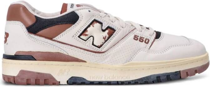 New Balance 550 panelled leather sneakers White - Picture 2