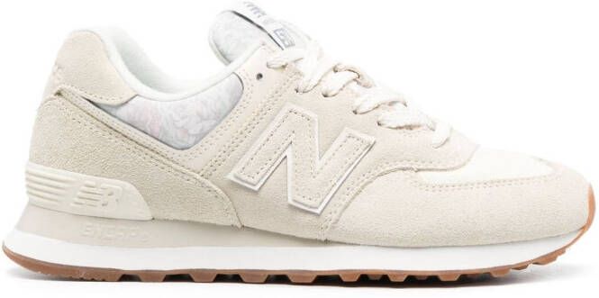 New Balance 574 panelled low-top sneakers Grey