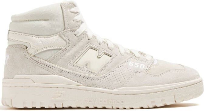 New Balance 550 colour-block leather sneakers White - Picture 2