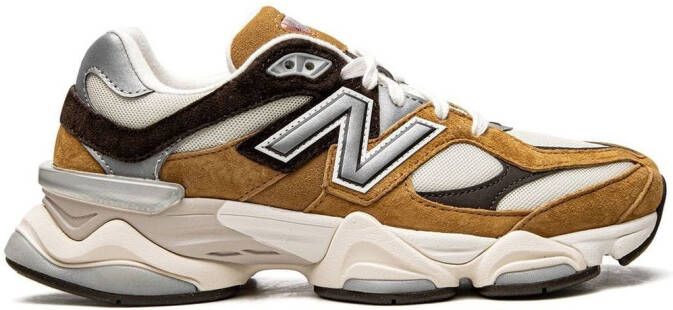 New Balance logo-patch lace-up sneakers White - Picture 3