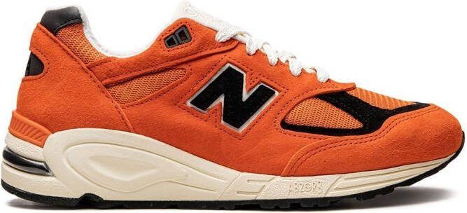New Balance Made in USA 990v2 "Miusa Marigold" sneakers Orange - Picture 2