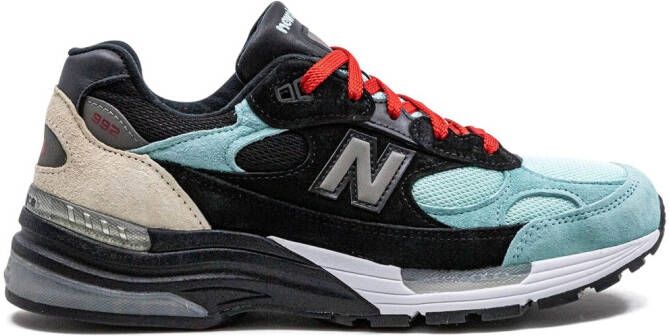 New Balance x Amoeba Music  Nice Kicks 992 sneakers Black - Picture 3