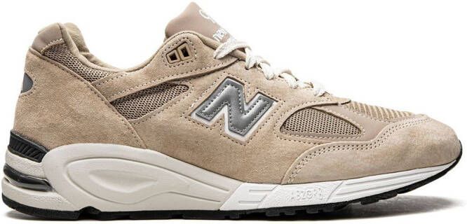 New Balance x Kith 990 V2 Made In USA "Tan" sneakers Neutrals - Picture 2