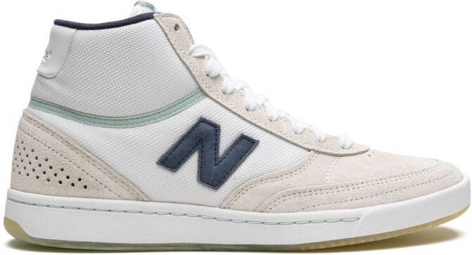 New Balance x Tom Knox Numeric 440 High "White Navy Teal" sneakers - Picture 2