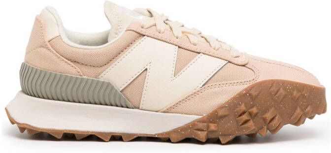 New Balance logo-patch lace-up sneakers White - Picture 2