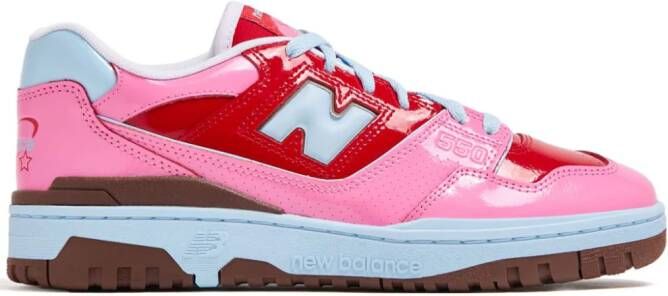 New Balance 550 colour-block leather sneakers White - Picture 8