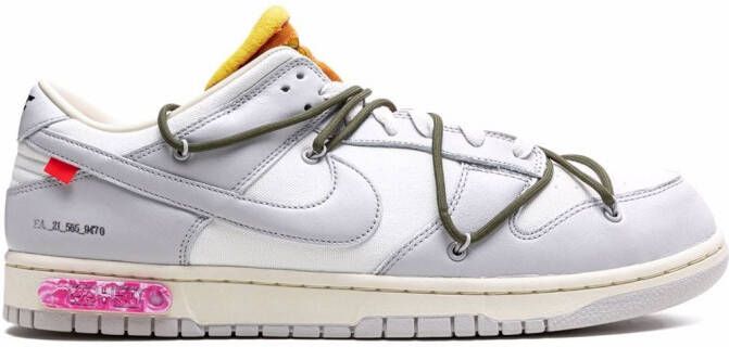 Nike X Off-White x Off-White Dunk Low "Lot 22" sneakers Grey
