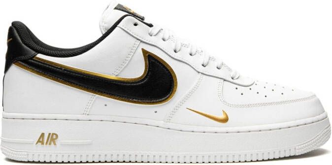 Nike Air Force 1 '07 LV8 ''Double Swoosh White Black Gold'' sneakers - Picture 2