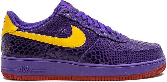 Nike x Supreme Air Force 1 Low VT "Kobe Bryant" sneakers Black - Picture 2