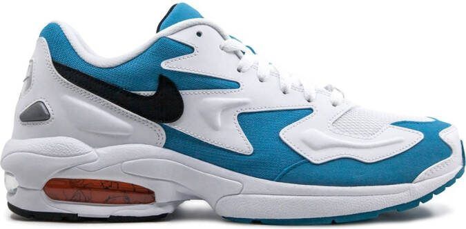 Nike Air Max 2 Light "Blue Lagoon" sneakers White - Picture 2