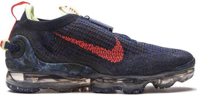 Nike Air Vapormax 2020 Flyknit "Obsidian Siren Red"' sneakers Blue - Picture 3