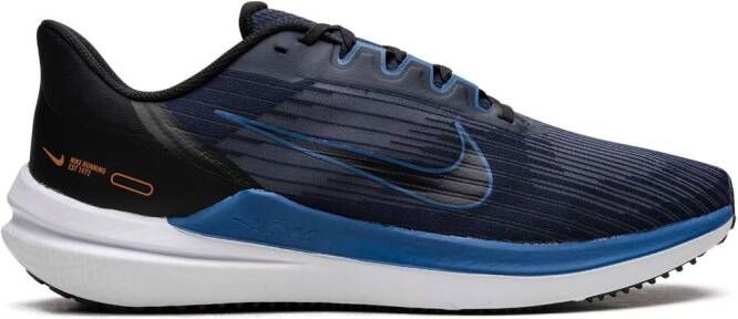 Nike Air Winflo 9 "Obsidian Dark Marina Blue" sneakers - Picture 2