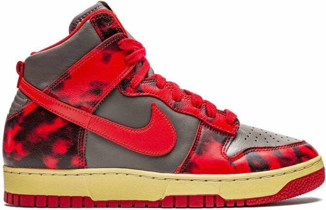 Nike Dunk High 1985 SP "Acid Wash Red" sneakers - Picture 2