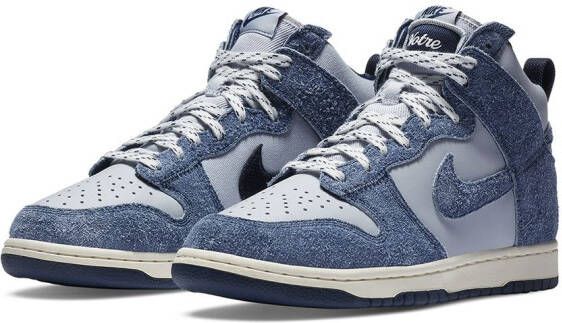 Nike x Notre Dunk High SP "Blue Void" sneakers White - Picture 3