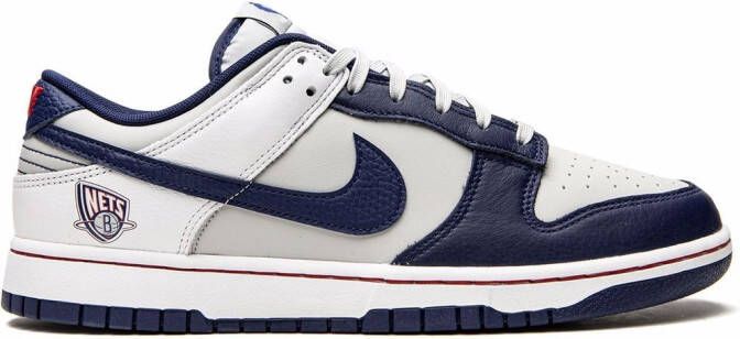 Nike Dunk Low Retro EMB "NBA 75th Anniversary Brooklyn Nets" sneakers Grey