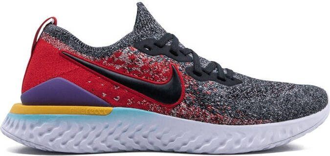 Nike Epic React Flyknit 2 "Black Hyper Jade" sneakers - Picture 2