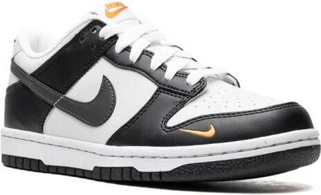 Nike Kids Dunk Low Next Nature "Black Bright darin" sneakers