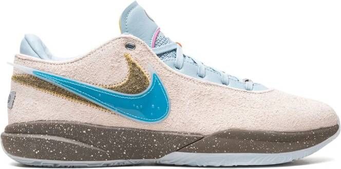 Nike LeBron 20 "Unknwn Message in a Bottle" sneakers Neutrals - Picture 2