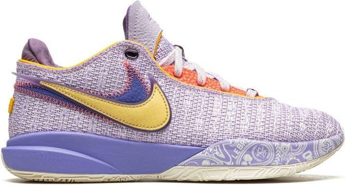 Nike LeBron 20 "Violet Frost" sneakers Purple - Picture 2