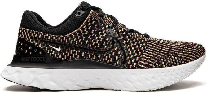 Nike React Infinity Run "Black White Blue Glow" sneakers - Picture 4