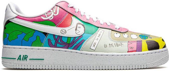 Nike x Ruohan Wang Air Force 1 Low Flyleather sneakers Blue - Picture 2