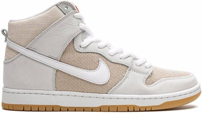 Nike SB Dunk High Pro ISO "Orange Label" sneakers White - Picture 2